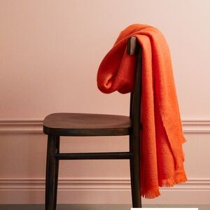 H&M Vibrant Orange Blanket